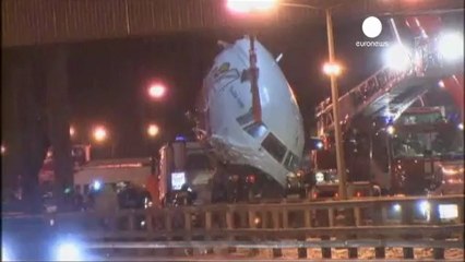 Moskova'da uçak kazası: 4 ölü