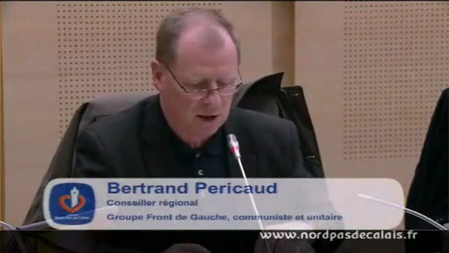 Intervention Bertrand Pericaud 21-12-12 amendement agence notation sociale