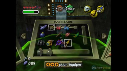 Soluce de Zelda Majora's Mask : Chapitre 09 - Le temple de la grande baie (partie 7)