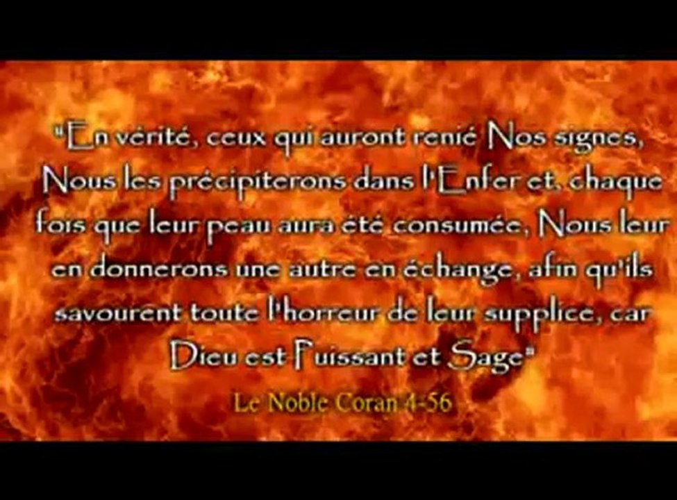 L'ENFER ! MIRACLE ! REGARDEZ JUSQU'AU BOUT ! ISLAM