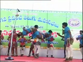 WTC 2012 - Janapada Kala Vedika - Folk Dance - Kolatam