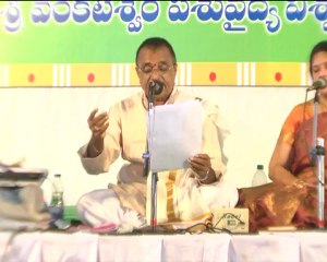 WTC 2012 - Sangeetha Vedika - Sri Venkatesam Manasa Smarami by Parupalli Ranganath garu
