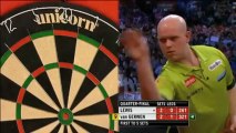 Darts-WM: Mighty Mike wirft Champion Lewis raus