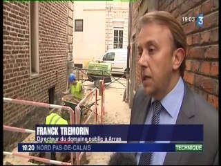 Travaux sur le réseau de gaz suite à un acte de vandalisme à ARRAS