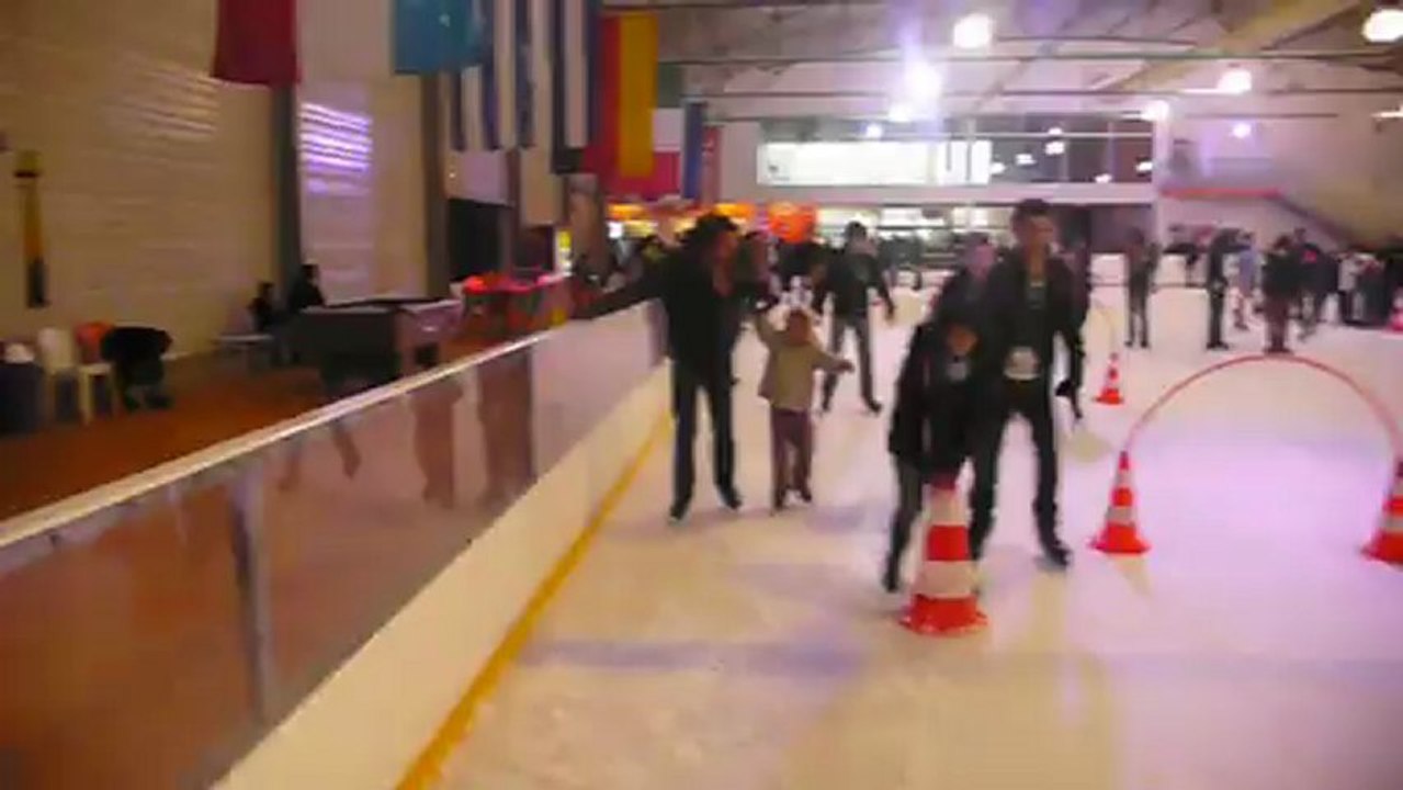premier pas en patin