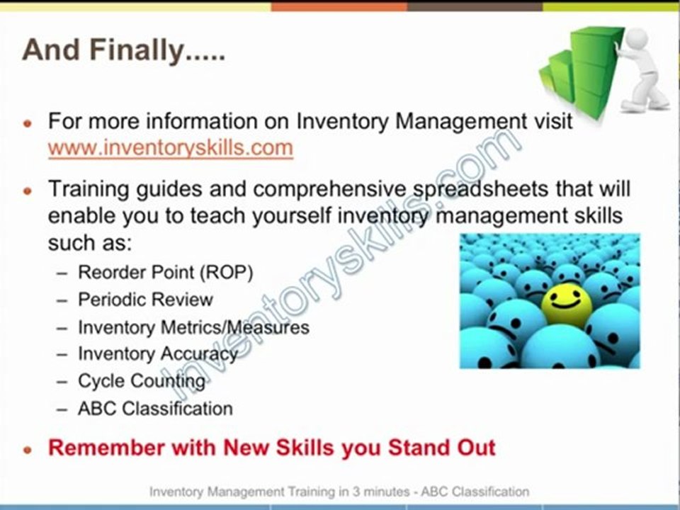Inventory Management Training in 3 minutes - ABC Classification