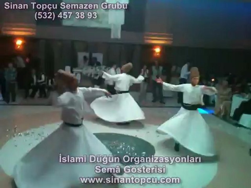 semazenli düğünler, bursa semazen grubu, esin düğün salonu bandırma