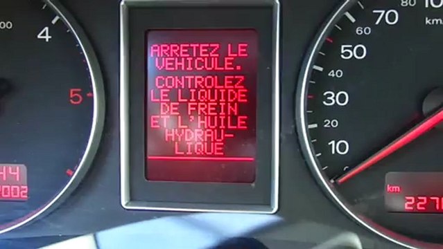 Problème voyants au démarrage Audi A4 1.9 TDI 130 - B6