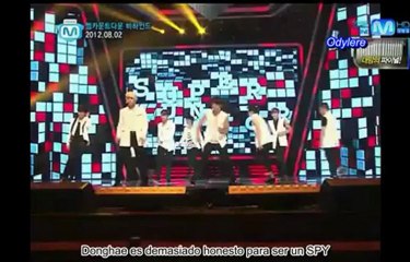 120809 Mnet Super Junior Cut sub español
