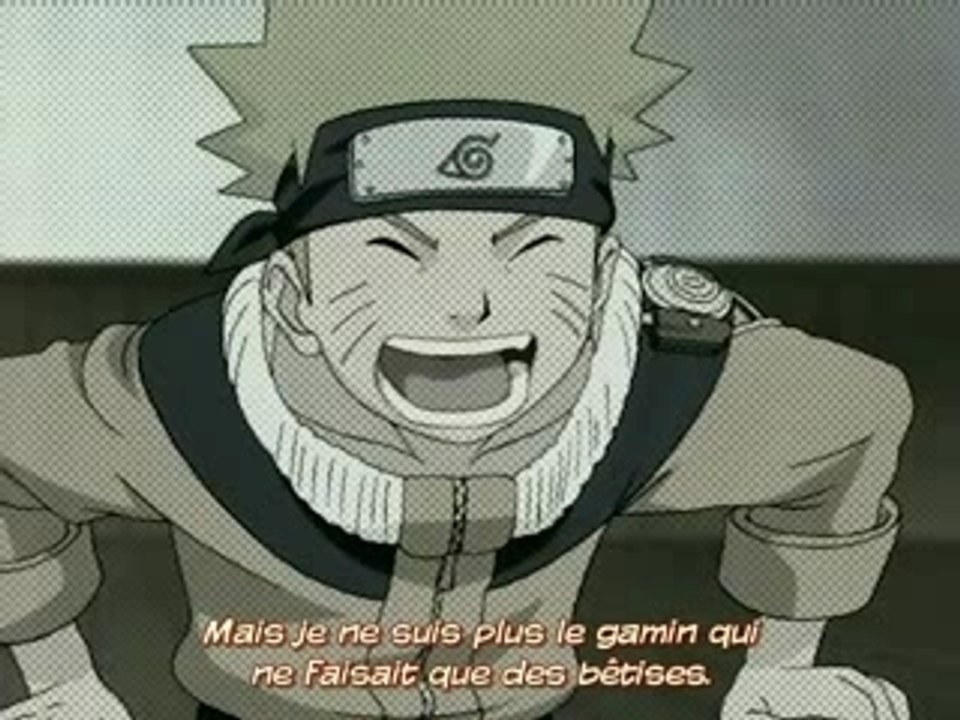 voici les debut de naruto