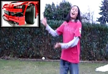 Lego Technic 8070 Supercar - Timelapse.