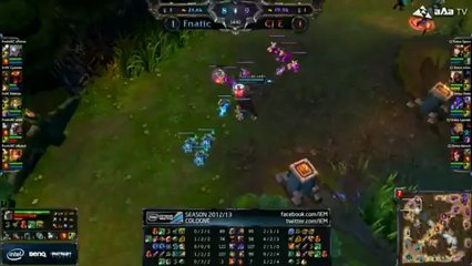 Demi-Finale Game 3 IEM Cologne 2012 Fnatic vs CJ Entus