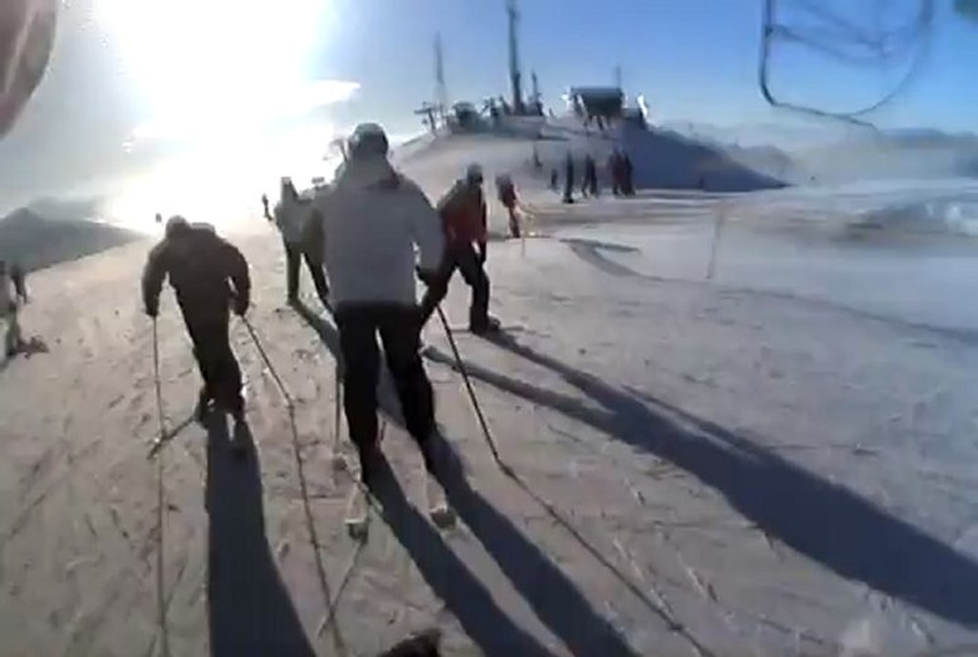 Eterlou (rouge)en fin de journée