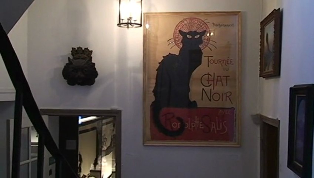 REGARD 180 - EXPOSITION "AUTOUR DU CHAT NOIR" - RLHD.TV