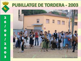 Tordera 2003: Un muntatge amb tot el cor ❤️