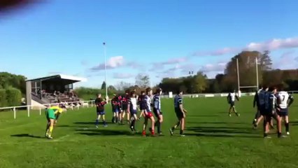 2012 - ARA moins de 17 ans - Essai d'ailier