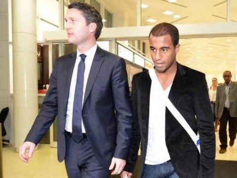 Lucas Moura est arrivé à Doha