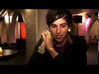 The Pains of Being Pure at Heart 2009 interview - Kip (part 4)