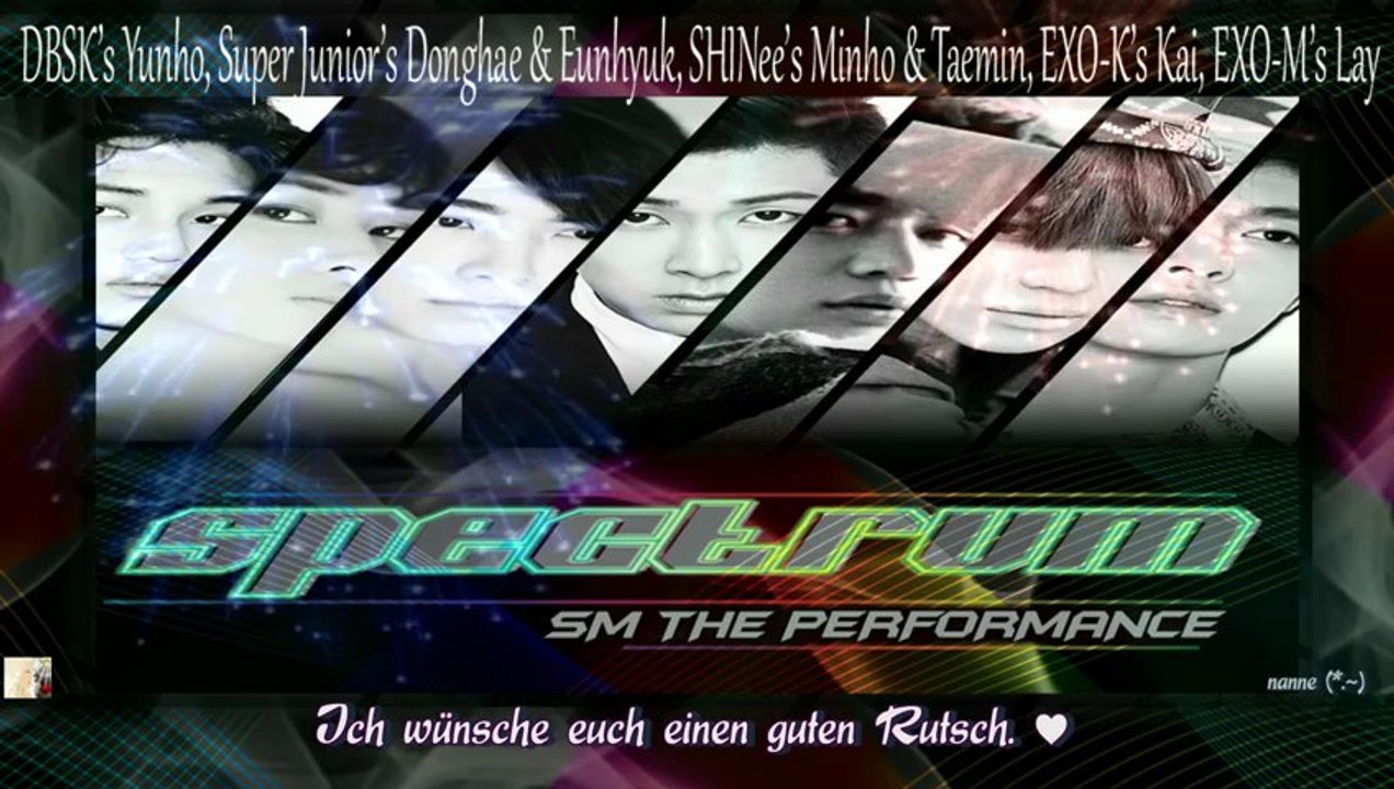 S.M. The Performance - Spectrum Full Song [german sub]