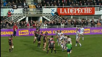 Castres-Toulouse: 16-18 - J14 - Saison 2012/2013