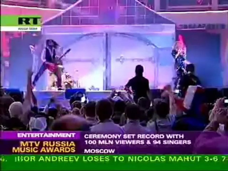 Avril Lavigne on MTV Russia Music Awards