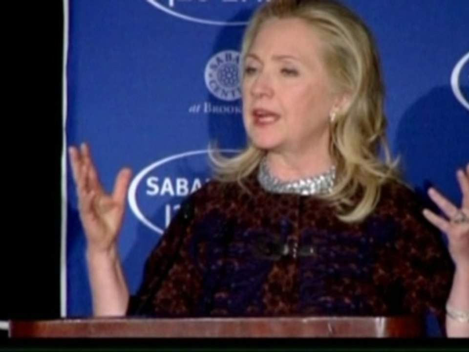 Clinton treated for blood clot
