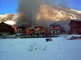 Erzurum İspir Çatakkaya Köy Yangın - www.dostteknoloji.com.tr