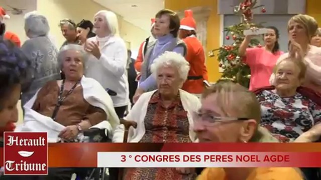 AGDE - 2012 - SOLEX - 2012 - LA POSTE - 3 ° CONGRES DES PERES NOEL et SOLEX