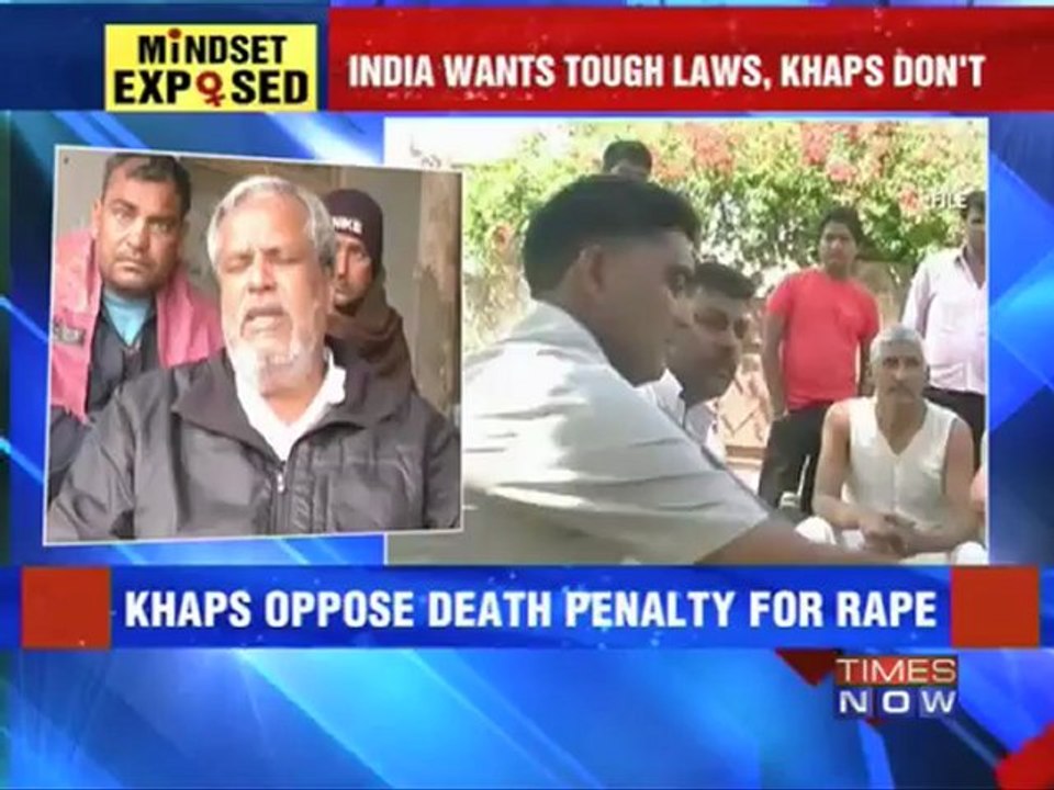 Khaps oppose death penalty for rape
