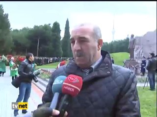 ALİYEV ÖLÜM YILDÖNÜMÜNDE ANILDI