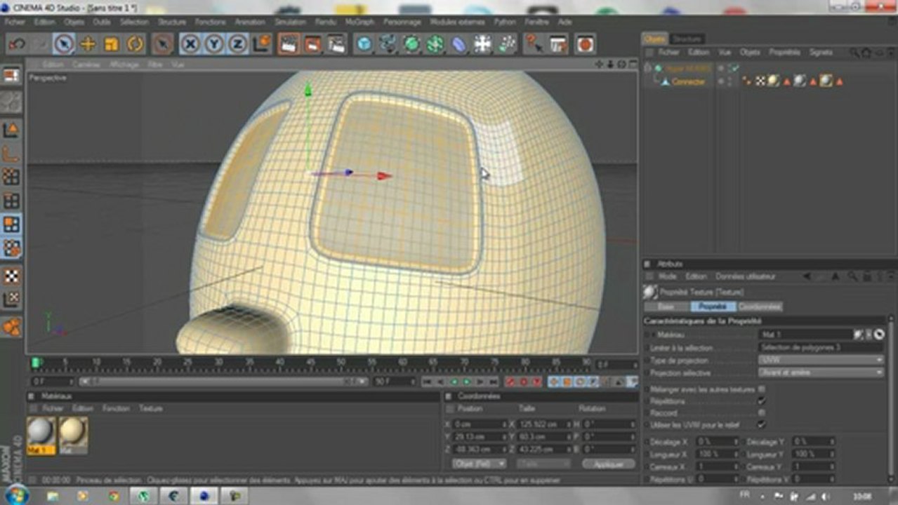 [Tuto - Cinema 4d - Realiser personnage (smiley) Sympa]