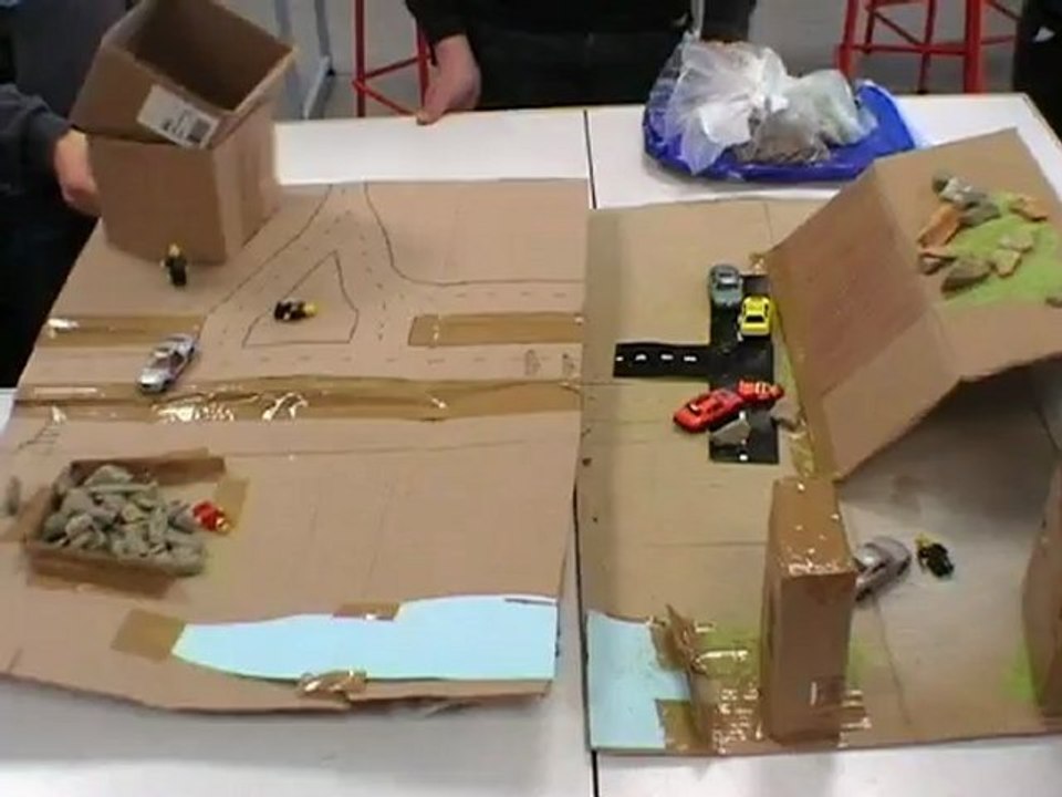 Modélisation de séisme en cours de SVT