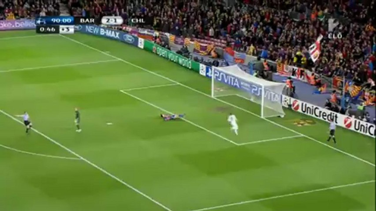 Barca-Chelsea 2:2 (Torres gól) Barca kiesés... :D