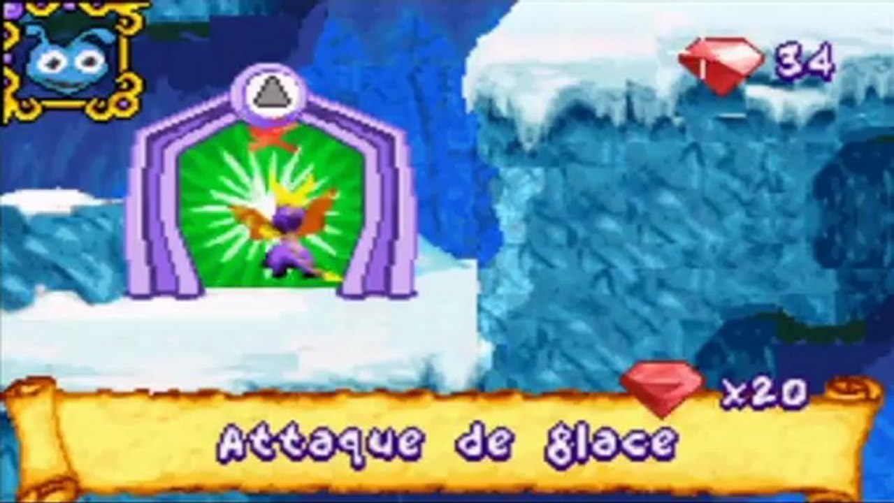 Spyro : Fusion - Falaises de glace : Attaque de glace