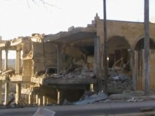 Syrian town decimated by conflict