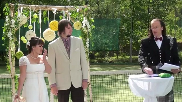 Ведущий Евгений СПЭНК - выездная регистрация брака в Москве