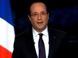 Les voeux de François Hollande pour 2013