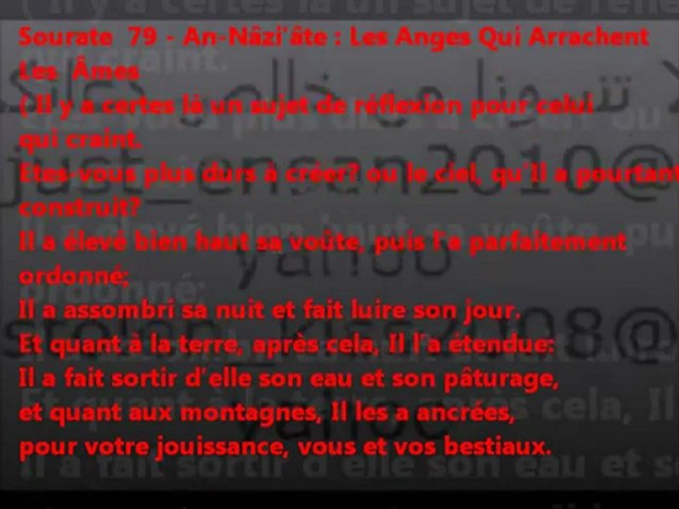 une vérité scientifique  creation des oceans et mers   Voir Absolument