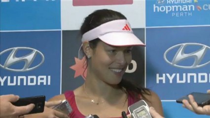 Hopman Cup - Ivanovic se sent bien
