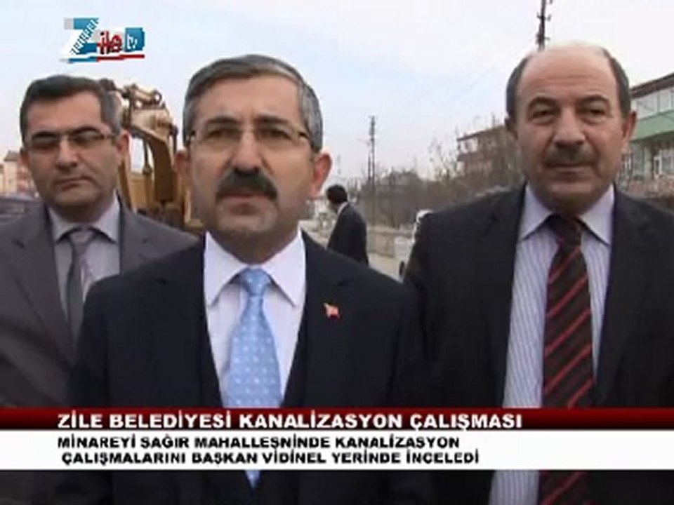 ZİLE BELDİYESİ KANALİZASYON ÇALIŞMASI