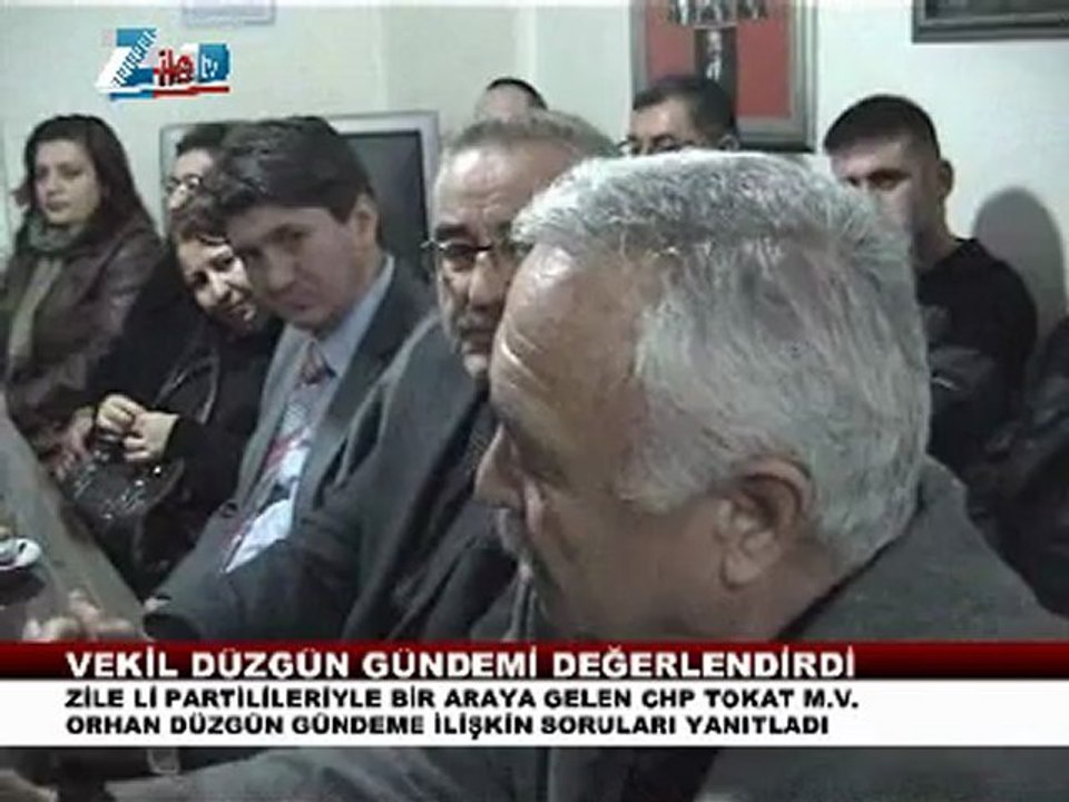 CHP Lİ VEKİL DÜZGÜN ZİLEDE