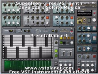 SuperTron - Free VST synth - vstplanet.com