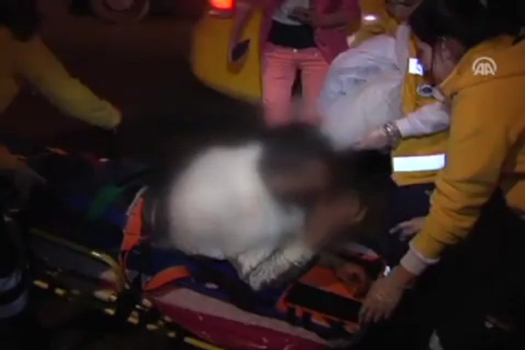 Kavga anı görüntülendi