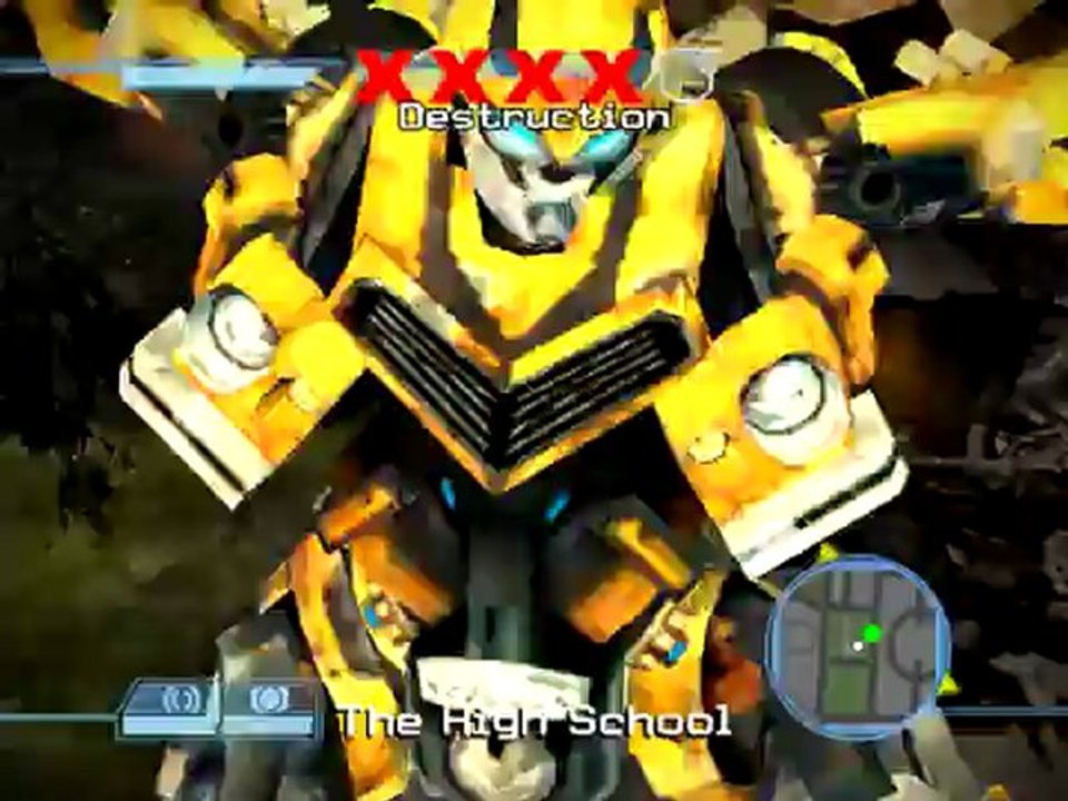 transformers the game GAMEPLAY massive destruction!!!(360p_H.264-AAC)