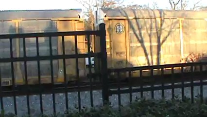 CSX autorack north through Smyrna Ga.