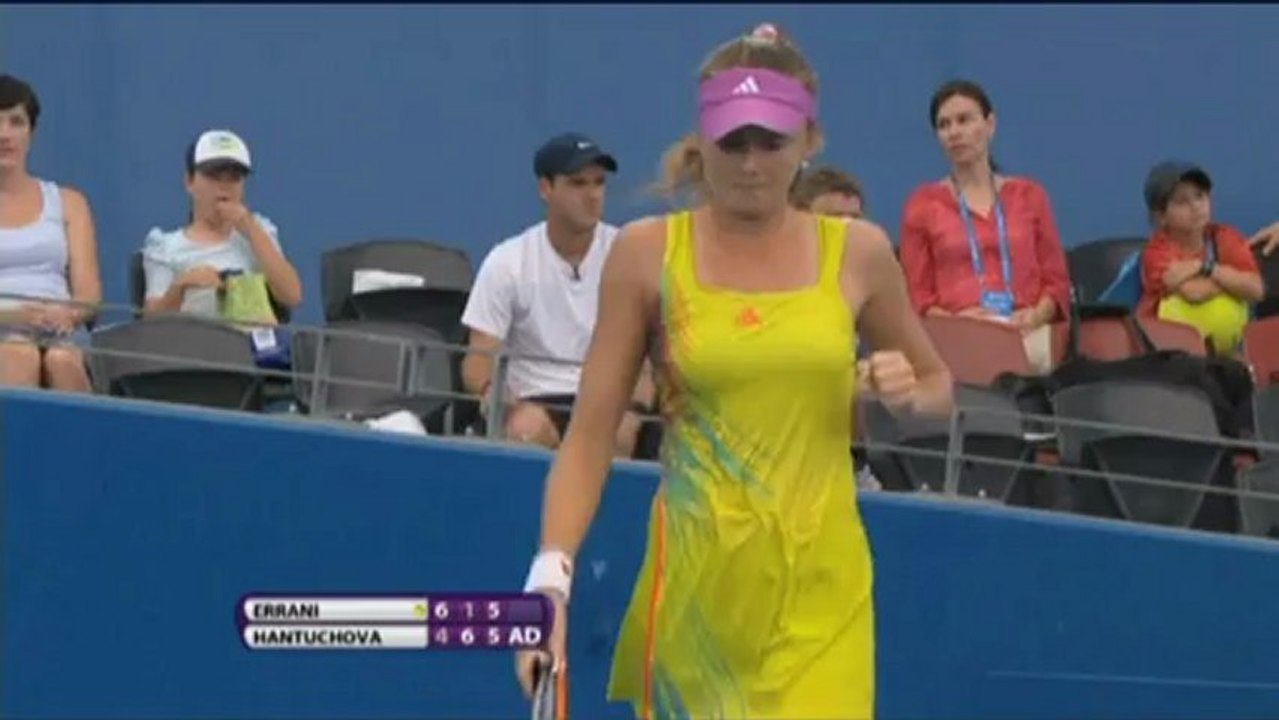 Brisbane: Errani scheitert an Hantuchova