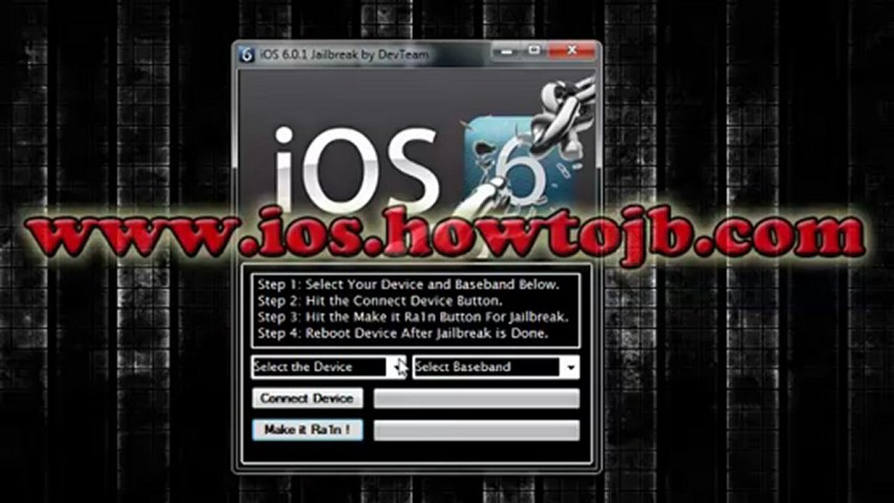 Untethered iOS 6.0.1 Jailbreak 4.11.08 Baseband for iPhone 5 and iPad