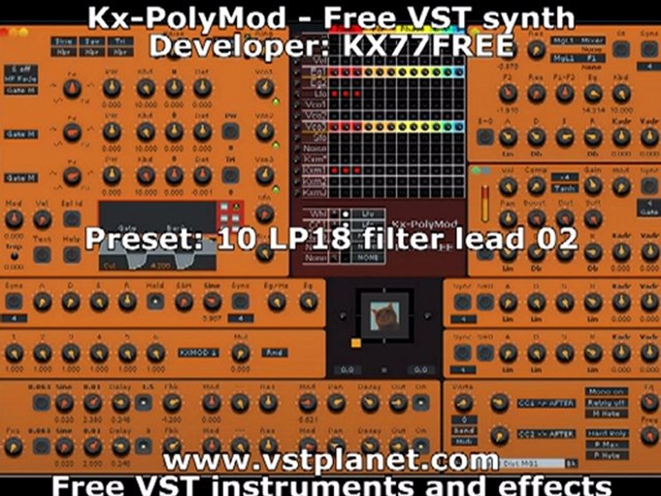 Kx-PolyMod - Free VST synth - vstplanet.com