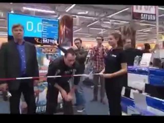 Il a 156 secondes pour dévaliser un magasin d'électronique