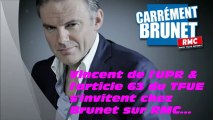 Vincent de l'UPR & l'article 63 du TFUE, s'invitent chez Brunet sur RMC